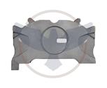 Caliper Brake Lining Plate - L - (With Groove) 56.0029